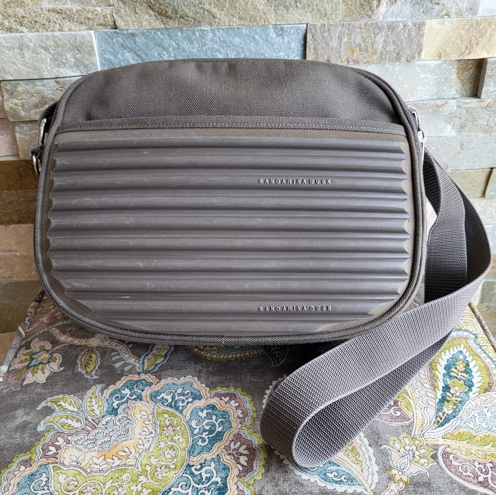 Mandarina Duck Tank Crossbody Bag